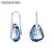 Сережки-гвоздики SWAROVSKI GALET сині, артикул 5734267 - зображення 5