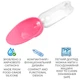 Поїлка-насадка на пляшку WAUDOG Silicone, рожева, 165х90 мм (50777) - зображення 2