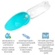 Поилка-насадка на бутылку WAUDOG Silicone, голубая, 165х90 мм (50772) - изображение 2