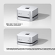 Корпус для жесткого диска Hagibis USB4, совместимый с Mac mini M4, с возможностью расширения SSD до 40 Гбит/с, совместимостью с Thunderbolt 5, подставкой для внешнего мобильного жесткого диска M2 NVMe. - изображение 6