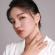 Серьги-гвоздики Qlady Hetian с нефритовыми кисточками для женщин, элегантные серебряные украшения с нефритовыми камнями, подарок на день рождения и Новый год для мамы. - изображение 7