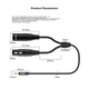 Аудіокабель ZHENWEI ZW-YPX Mini Jack 3.5 мм - 2x XLR, 8 м - зображення 11