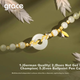 Браслет Grace Girl Suisui із пряжкою безпеки для жінок, Hetian Jade, з бісеру, легкі розкішні ювелірні вироби, подарунок на День матері 520 на день народження для дівчини - зображення 7