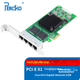 Мережева карта PERCKO I350-T4 PCIe x1 гігабітна на 4 порти для сервера - зображення 4