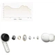 Навушники HONOR Earbuds 4 White - зображення 2