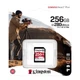 Карта памяти Kingston SD 256 ГБ U3 V60 для камер 4K, до 280 МБ/с - изображение 10