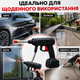 Аккумуляторная мойка высокого давления 36 В, портативная мини-мойка для автомобиля, дома и сада, 2 аккумулятора по 5 А·ч, бесщеточный двигатель, 30 бар, шланг 5 м, чехол, 3 насадки - изображение 5