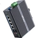Промышленный управляемый коммутатор Huigu HG800-23, гигабитный, кольцевой, 1 оптический и 4 электрических порта, на DIN-рейку, с поддержкой ERPS и VLAN - изображение 3