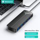 Док-станция Yottamaster Type-C Hub Dock, разветвитель USB-C 3.0, 4-портовый концентратор для ноутбука, iPad, планшета и настольного компьютера. - зображення 4
