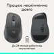 Мышка Logitech Signature Comfort Plus M850L Wireless/USB-C for Business Graphite (910-007704) - изображение 6