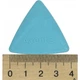 Гумка Axent Triangle 39x35x10мм м'яка стирає олівець колір асорті (1195-А) - зображення 4