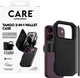 Etui z klapką CARE by Panzer Glass Tango 2-in-1 Wallet Case Black w. MagSafe do Apple iPhone 17 Pro (CR60139) - obraz 4