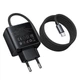 Адаптер мережевий HOCO New charger with Type-C cable C163A |25W/3A, PD3.0/QC| - зображення 9