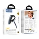 Бездротова Bluetooth гарнітура HOCO E90 Liya ENC noise reduction BT headset BT 6.0 Black - изображение 9