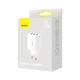 Мережевий зарядний пристрій Baseus Compact Charger 3U 17W EU White CCXJ020102 - зображення 8