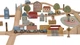 Kolejka drewniana Little Dutch XXL FSC 114 elementów (LD2540) (8713291225404) - obraz 6