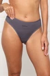 Трусы стринги женские M цвет графитовый NICOLETTA ЦБ-00297580 - изображение 1