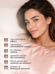 Наволочка для подушки на подушку сатинова шовкова 50х70 без блискавки АН08P1I рожево-бежева - зображення 2
