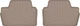 Килимки Weathertech Beige для BMW 2-series (F44) 2020-2024 / (G42) 2021→ / M2 (G87) 2023→ (задній привід)(2 ряд) (WT 4517112) - зображення 1