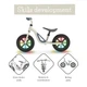 Біговел Chillafish GLOW 10" 1303744 зі світними колесами Бежевий (CPCH02BEI) - зображення 8