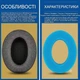 Амбушюры тканевые с эффектом памяти Audio-Technica ATH M20x, M30, M30x, M40x, M50, M50x, M50xBT, SX1 grey серые - изображение 3