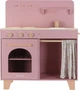 Zestaw do zabawy Little Dutch Kuchnia drewniana FSC Różowa (LD2501) (8713291225015) - obraz 8