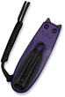 Нож Civivi Purr складной карманный Double Detent Slip Joint Nitro-V / G10 4.65 см Фиолетово-черный (C25054-3) - изображение 5