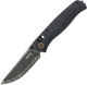 Нож SRM Medal 255L-MB3 складной туристический Ambi Lock 140Cr / Micarta 8.2 см Черный - изображение 1