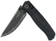 Нож SRM Medal 255L-MB3 складной туристический Ambi Lock 140Cr / Micarta 8.2 см Черный - изображение 2