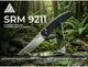 Ніж SRM 9211-GB2 складаний туристичний Ambi-Lock 8Cr13MoV / G10 9.2 см Чорний - зображення 9