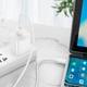 USB кабель Hoco X96, Type-C, 1.0 м., Белый - 367140 - изображение 3