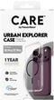 Etui CARE by PanzerGlass Solo MagSafe do Apple iPhone 17 Pro Transparent Black (CR04856) - obraz 6