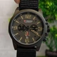 Годинник чоловічий Curren Monreal Armor Black кварцовий з мінеральним склом з двома ремінцями 47 мм - зображення 7