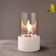Настольный биокамин Белый, Ethanol Lamp камин на биотопливе для квартиры (1009642-White) - изображение 5
