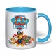 Чашка с печатью "Paw Patrol/Щенячий патруль" (цвет голубой) (45329) - изображение 2