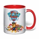 Чашка с печатью "Paw Patrol/Щенячий патруль" (цвет красный) (45336) - изображение 2
