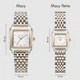 Годинник BURKER Macy Gold Silver - зображення 8