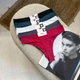 Женские цветные трусы стринги Ouno 368-5 натуральный хлопок, 5 цветов L/XL - изображение 3