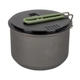 Кастрюля Bo-Camp Explorer Hard Anodized 1L Grey/Green (2200236) - изображение 2