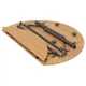 Стол Bo-Camp Poundbury Round 90x90 cm Brown (1404656) - изображение 4