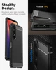 Чехол Spigen Rugged Armor для Sony Xperia 1 VII Matte Black (ACS09591) - изображение 7