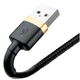 Data Кабель Baseus Cafule CALKLF-BV1 USB to Lightning 2.4A 1m, Black - изображение 2