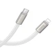 Data - кабель HOCO X125 PD30W Type-C - Lightning, White - зображення 3
