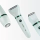 Аккумуляторный эпилятор, 2 насадки, от USB, VGR 735, Зеленый / Электроэпилятор / Электробритва женская / Депилятор для тела Подроб - изображение 8