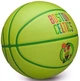 Баскетбольный мяч Wilson NBA Team Neon Boston Celtics размер 7 композитная кожа (WZ4037401XB) - изображение 4