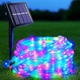 Гірлянда на сонячній батареї, 10м, 100LED, Різнокольоровий - зображення 1