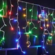 Гірлянда Бахрома від мережі, 12м, 200LED, Різнокольоровий - зображення 1