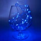 Гірлянда роса на батарейках та від USB, 5м, 50Led, Xmas, Синій - зображення 5