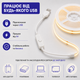 Светодиодная LED COB лента 2 метра с кнопкой USB 5V светильник для подсветки кухни шкафов - изображение 4