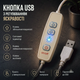 Світлодіодна LED COB стрічка 3 метри з кнопками USB з регулюванням яскравості - зображення 3